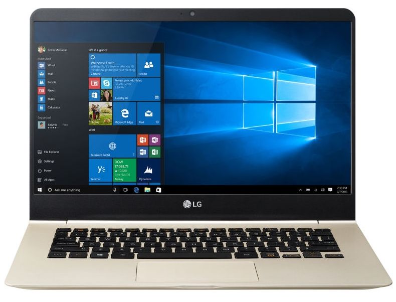 competiție Interconnect Prevede  LG Gram 14 - laptop ultra usor cu hardware potent: 8GB de RAM, Core i5, SSD  de 256GB | GadgetLab.ro